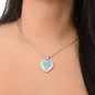 Father and Daughter Gift - To My Daughter Necklace Heart Pendant Luxury Trending Jewelry For Women