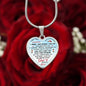 Father and Daughter Gift - To My Daughter Necklace Heart Pendant Luxury Trending Jewelry For Women