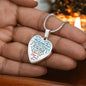 Father and Daughter Gift - To My Daughter Necklace Heart Pendant Luxury Trending Jewelry For Women