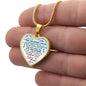 Father and Daughter Gift - To My Daughter Necklace Heart Pendant Luxury Trending Jewelry For Women
