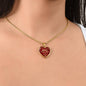 Luxury Necklace Pendant - Birthday Gift for Step Daughter - Even Though You Aren't My Blood I Love You As If You Were - Great Gift From Step Father Mother