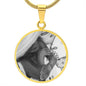 Laura Tiegen Circle Necklace