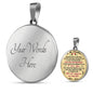 Proud Mom To Daughter Gift Sometime It's Hard To Find Words To Tell You Necklace Gift For Birthday Wedding