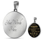 To My Future Husband - Romantic Gift for Valentine Wedding Birthday - Unique Luxury Necklace Gift Ideas From Girlfriend Lover
