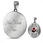 Husband and Wife Gift - Unique Romantic Inspirational Luxury Necklace Gift for Valentine's Day Wedding or Special Occasion