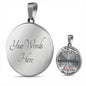 To My Grandson Love Gift From Grandpa Grandfather Luxury Novelty Necklace - Best present for Anniversary Present or Birthday