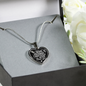 To My Future Wife Valentine Gift Ideas - To My Future Wife - I Love You Gold Necklace - For Wedding Anniversary, Bride, Girlfriend, Birthday Gift from Husband, Lovers, Boyfriends, Groom