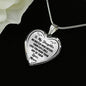 Daughter Gift Ideas From Mom Mother Aunt - Inspirational Jewelry Necklace Heart Pendant - Perfect for Birthday Graduation Back to School or Any Special Occasion Anniversary