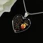 Husband and Wife Gift - Novelty Romantic Luxury Necklace Gift for Valentine Wedding Birthday or Special Occasion