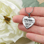 To My Gorgeous Girlfriend - Valentine Day Ideas for Her, Inspirational Romantic Luxury Heart Necklace Gift For Birthday, Wedding or Special Occasion