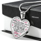 Dad And Daughter Gift From Father Daddy - To My Daughter Novelty Luxury Necklace (132869386267)