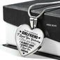 To My Gorgeous Girlfriend - Valentine Day Ideas for Her, Inspirational Romantic Luxury Heart Necklace Gift For Birthday, Wedding or Special Occasion