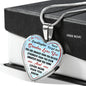 Birthday Gift For Granddaughter Luxury Heart Necklace from Grandma Grandmother