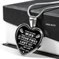 To My Girlfriend, Valentine Day Ideas for Her - Inspirational Romantic Luxury Heart Necklace Gift For Birthday, Wedding or Special Occasion.