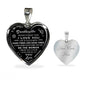Best Gift for Granddaughter from Grandma Grandmother Nana - Unique Novelty Inspirational Luxury Necklace Gift For Birthday Xmas or any Special Occasion