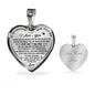Valentine Gift For Girlfriend Lover - Novelty Inspirational Romantic Luxury Heart Necklace