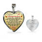 Dad To Daughter Gift Ideas from Daddy Father Papa - Inspirational Unique Novelty Luxury Necklace For Birthday Xmas Back to School or any Gift Occasion