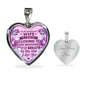 Great Gift For Wife - Valentine's Day Gift From Husband Lover, Novelty Romantic Unique Luxury Heart Necklace