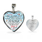 Father and Daughter Gift - To My Daughter Necklace Heart Pendant Luxury Trending Jewelry For Women