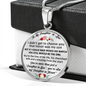 Daughter in Law Gift Ideas - Unique Novelty Inspirational Luxury Necklace For Birthday Back to School Wedding's Day