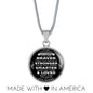Great Gift to My Grandson from Grandmother Grandma - Luxury Necklace and Bangle Gift Ideas - You Are Braver Than You Believe Stronger Than You Seem ... Loved More Than You Love - Birthday Gift Ideas