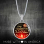 Gift for Wife - Valentine's Day Gift - To My Gorgeous Wife Thank You For Being My Best Friend - My Naughty Lover And My Life Partner - Luxury Necklace Novelty Bangle - Wedding Anniversary Birthday Presents From Husband