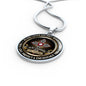 Great Gift for Grandson from Grandma - As God Loved His Only Begotten Son I Will Love Protect and Encourage You Novelty Inspiration Luxury Charm Necklace - Best Gift For Birthday Christmas or any Special Occasion