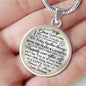 Husband and Wife Gift - Romantic Inspirational Unique Luxury Necklace Gift for Valentine's Day Wedding or Special Occasion