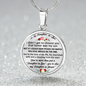 Daughter in Law Gift Ideas - Unique Novelty Inspirational Luxury Necklace For Birthday Back to School Wedding's Day
