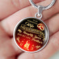 Gift for Wife - Valentine's Day Gift - To My Gorgeous Wife Thank You For Being My Best Friend - My Naughty Lover And My Life Partner - Luxury Necklace Novelty Bangle - Wedding Anniversary Birthday Presents From Husband