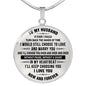 Husband and Wife Gift - Romantic Necklace for Valentine Wedding Birthday - Unique Luxury Necklace Gift Ideas From Wife Lover