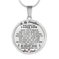 To My Amazing Daughter - Never Forget That I Love You - Luxury Novelty Necklace Gift From Father Dad Daddy Papa - Birthday Graduation Back to School or Any Special Occasion Gift Ideas