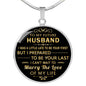 To My Future Husband - Romantic Gift for Valentine Wedding Birthday - Unique Luxury Necklace Gift Ideas From Girlfriend Lover
