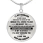 Husband and Wife Gift - Romantic Necklace for Valentine Wedding Birthday - Unique Luxury Necklace Gift Ideas From Lover