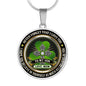 Mother Love You - Gift for Son From Mom Mama Grandma - Luxury Irish Necklace Gift Ideas - Never Forget That I Love You - Birthday Gift Ideas