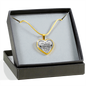 Daughter Gift From Dad - To My Amazing Daughter Inspirational Jewelry Necklace Heart Pendant - Perfect for Birthday Graduation Back to School or Any Special Occasion Anniversary