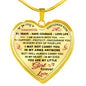 Dad And Daughter Gift From Father Daddy - To My Daughter Novelty Luxury Necklace (132869386267)