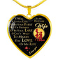 Husband and Wife Gift - Novelty Romantic Luxury Necklace Gift for Valentine Wedding Birthday or Special Occasion