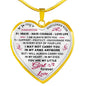 Dad Daughter Birthday Gift from Daddy Father Papa - Inspirational Unique Novelty Luxury Necklace For Xmas Back to School or any Gift Occasion