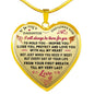 Dad To Daughter Gift Ideas from Daddy Father Papa - Inspirational Unique Novelty Luxury Necklace For Birthday Xmas Back to School or any Gift Occasion