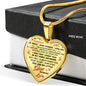 Dad And Daughter Gift From Father Daddy - To My Daughter Novelty Luxury Necklace (132869386267)