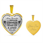 Daughter Gift From Dad - To My Amazing Daughter Inspirational Jewelry Necklace Heart Pendant - Perfect for Birthday Graduation Back to School or Any Special Occasion Anniversary