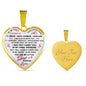 Dad Daughter Birthday Gift from Daddy Father Papa - Inspirational Unique Novelty Luxury Necklace For Xmas Back to School or any Gift Occasion