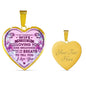 Great Gift For Wife - Valentine's Day Gift From Husband Lover, Novelty Romantic Unique Luxury Heart Necklace