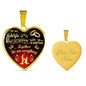 Valentine's Day Gift - To My Wife Without You I Am Nothing With You I'm Something Together We're Everything - Luxury Necklace Novelty Bangle Birthday Presents From Husband Lover