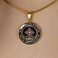 Great Gift for Grandson from Grandpa - As God Loved His Only Begotten Son I Will Love Protect and Encourage You Novelty Inspiration Luxury Charm Necklace - Best Gift For Birthday Christmas or any Special Occasion