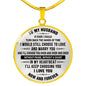 Husband and Wife Gift - Romantic Necklace for Valentine Wedding Birthday - Unique Luxury Necklace Gift Ideas From Wife Lover