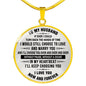 Husband and Wife Gift - Romantic Necklace for Valentine Wedding Birthday - Unique Luxury Necklace Gift Ideas From Lover