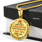 Dad to Daughter Gift - To My Daughter Never Forget That I Love You Love Dad Luxury Necklace Gift