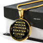 Gift for Grandson from Grandfather Grandpa - Luxury Necklace Gift Idea - You Are Braver Than You Believe Stronger Than You Seem - Birthday Gift Ideas